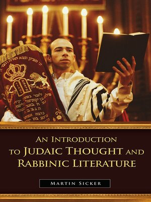 cover image of An Introduction to Judaic Thought and Rabbinic Literature